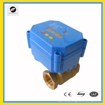 Timer Electric ball valve with auto control 1/2'' 3~6VDC for water treatment system, irrigation,